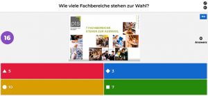 Kahoot-Quiz zur PTS Freistadt